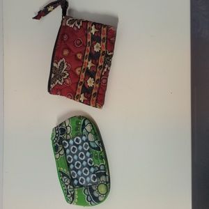 2 Vera Bradley Change Purses